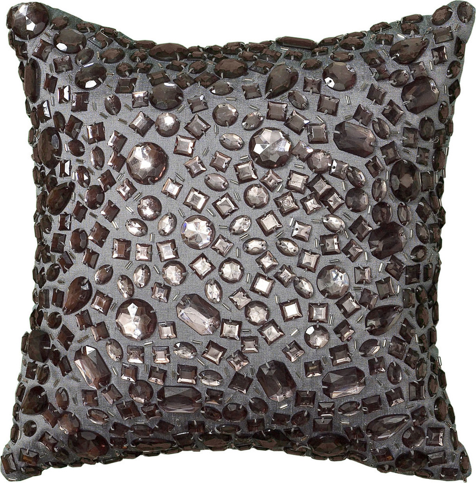 Scattered Jewels Pillow - Contemporary - Decorative Pillows - by ...
