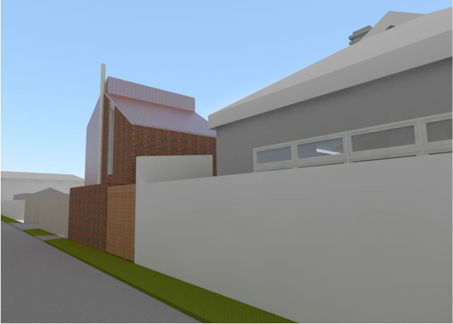 Launceston Addition contemporary-fasad