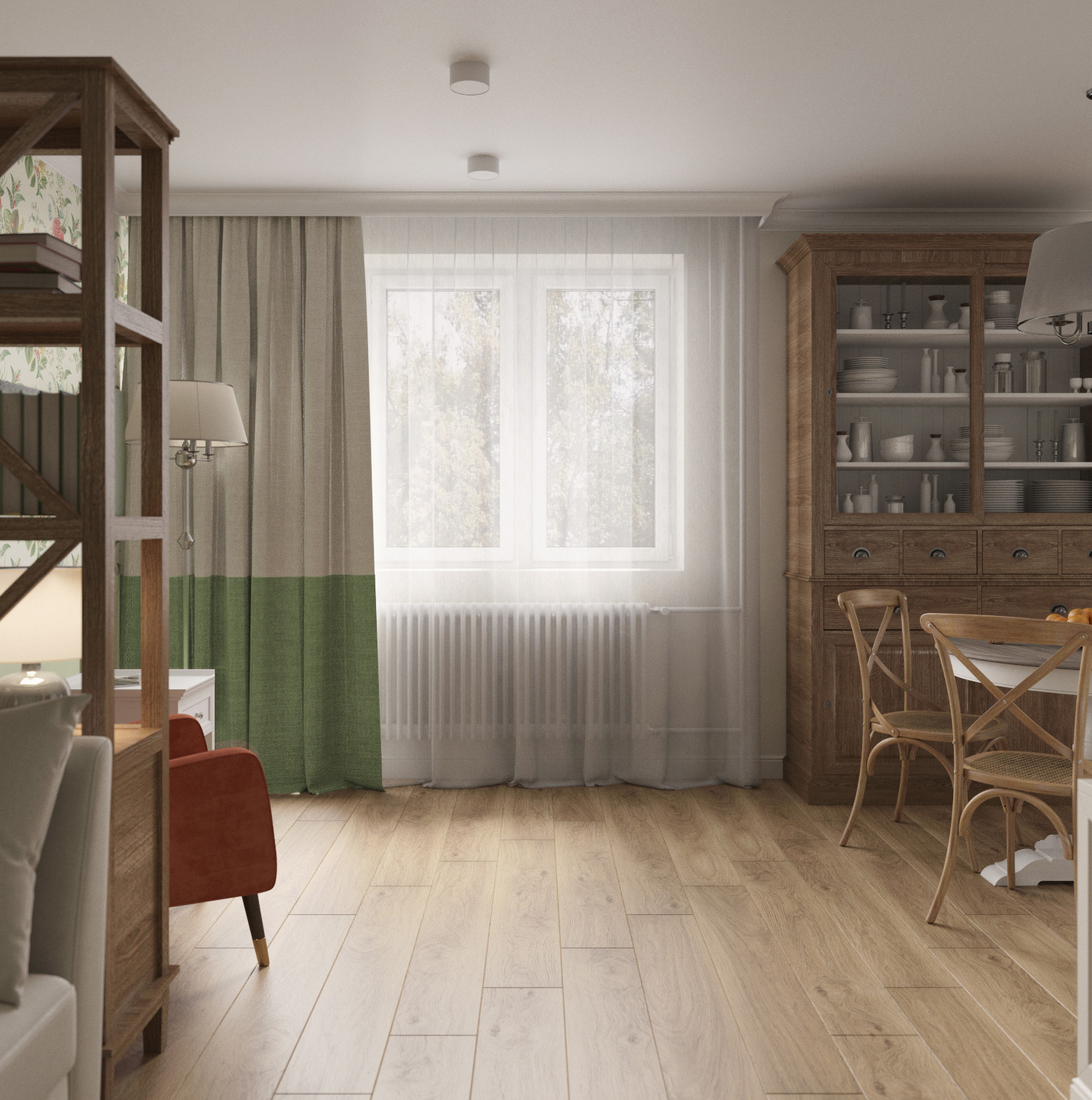 Гостиная-спальня