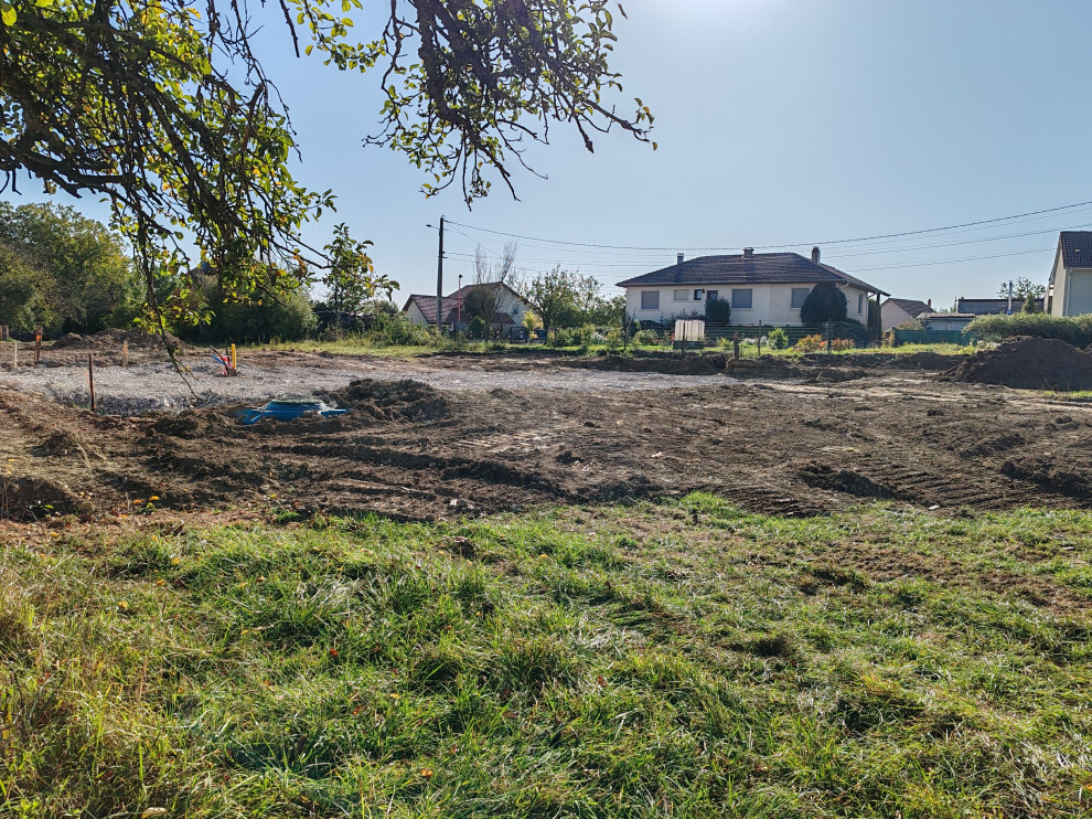 Projet en cours : construction maison neuve