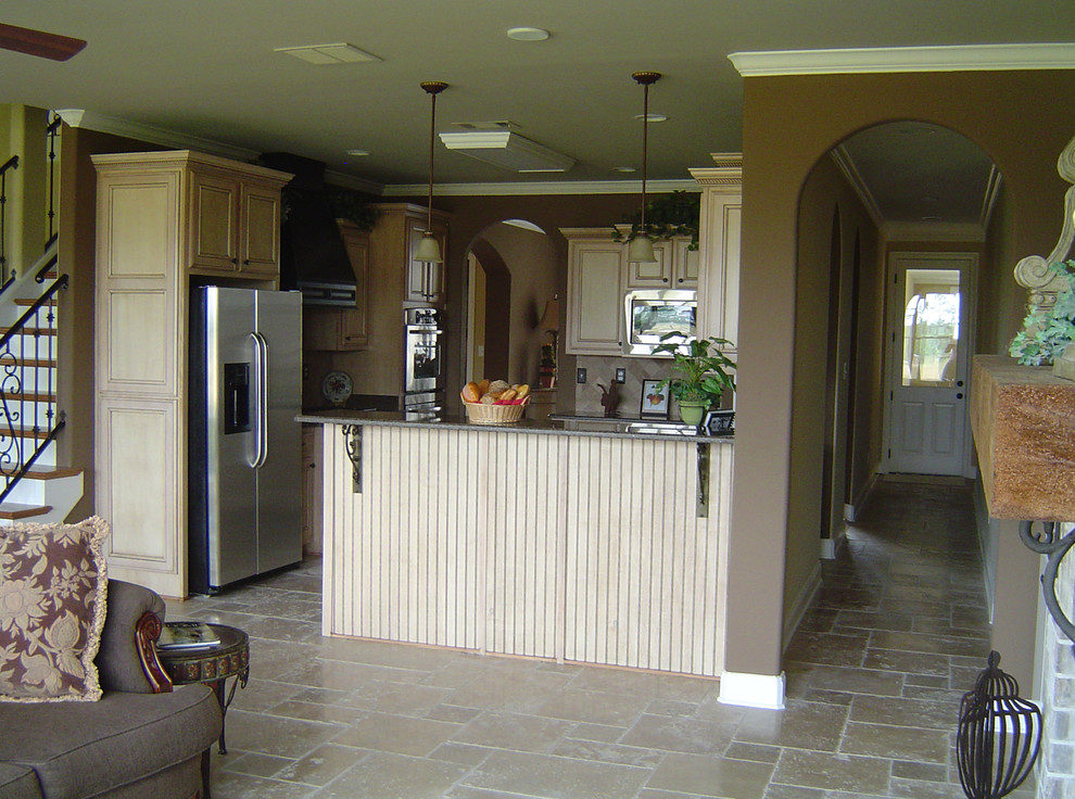 Photo of a transitional kitchen in Other.