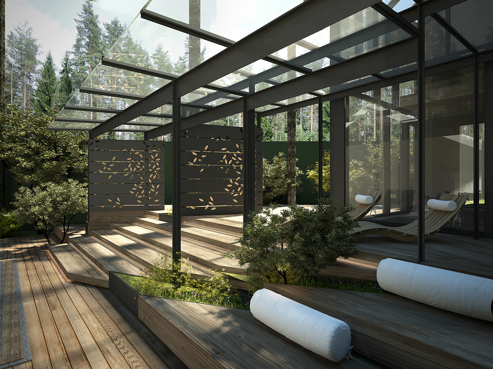 Терраса в загородной резиденции