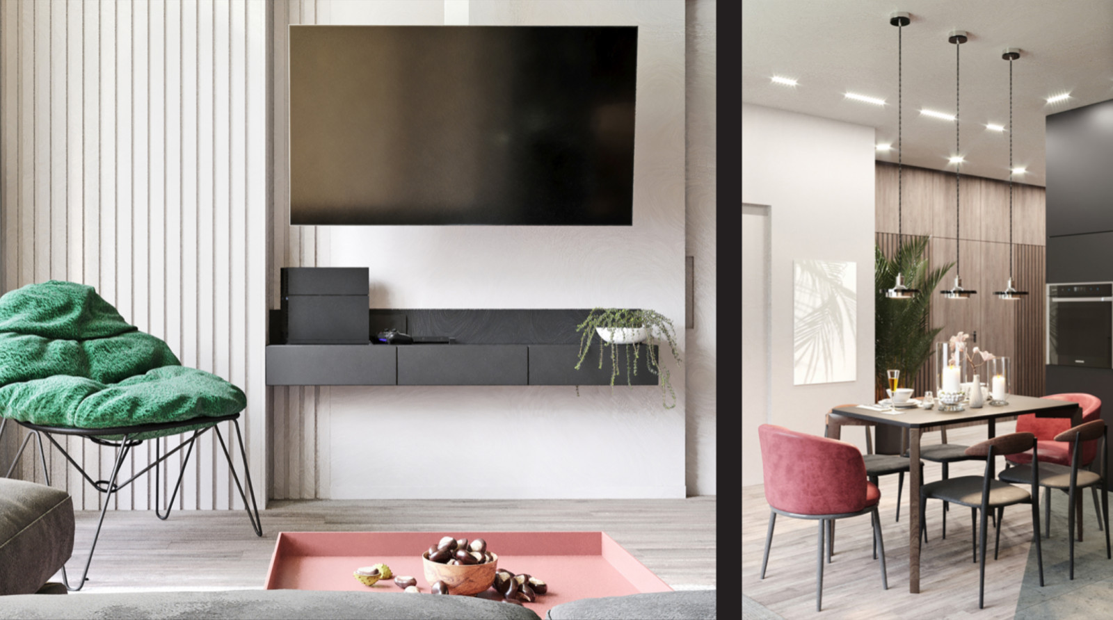 Дизайн-проект двухкомнатной квартиры