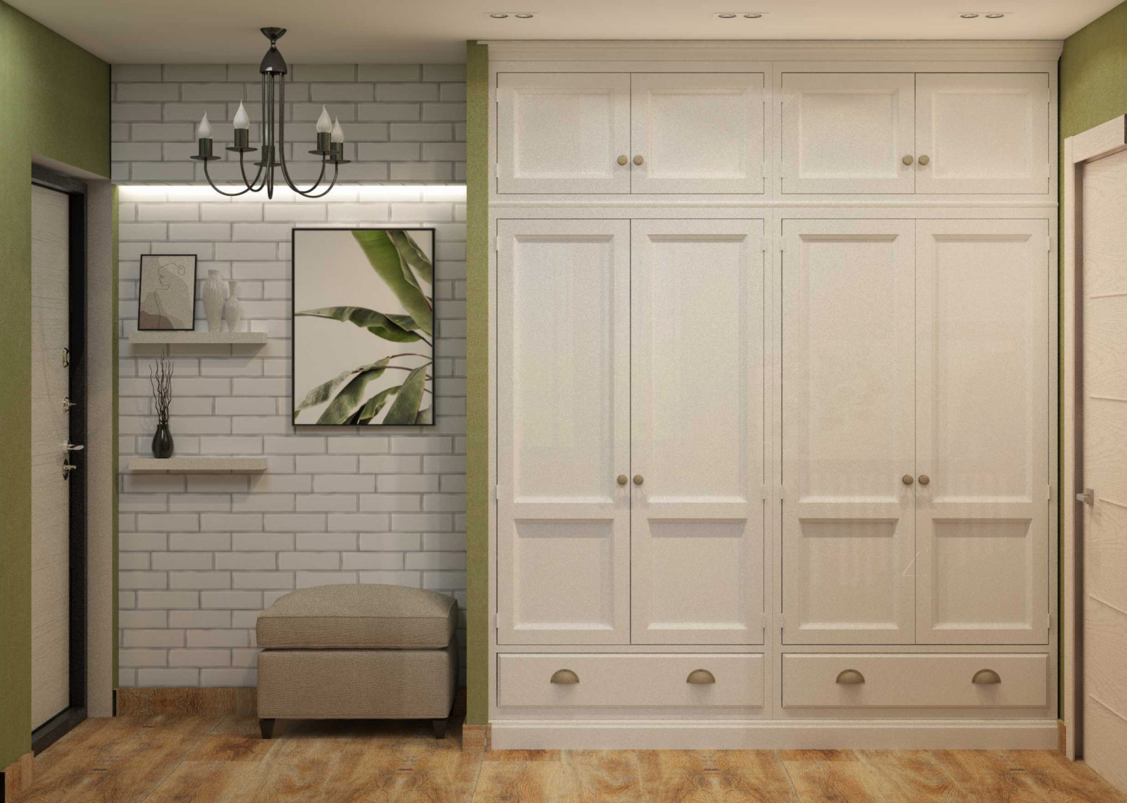 Дизайн квартиры-евродвушка