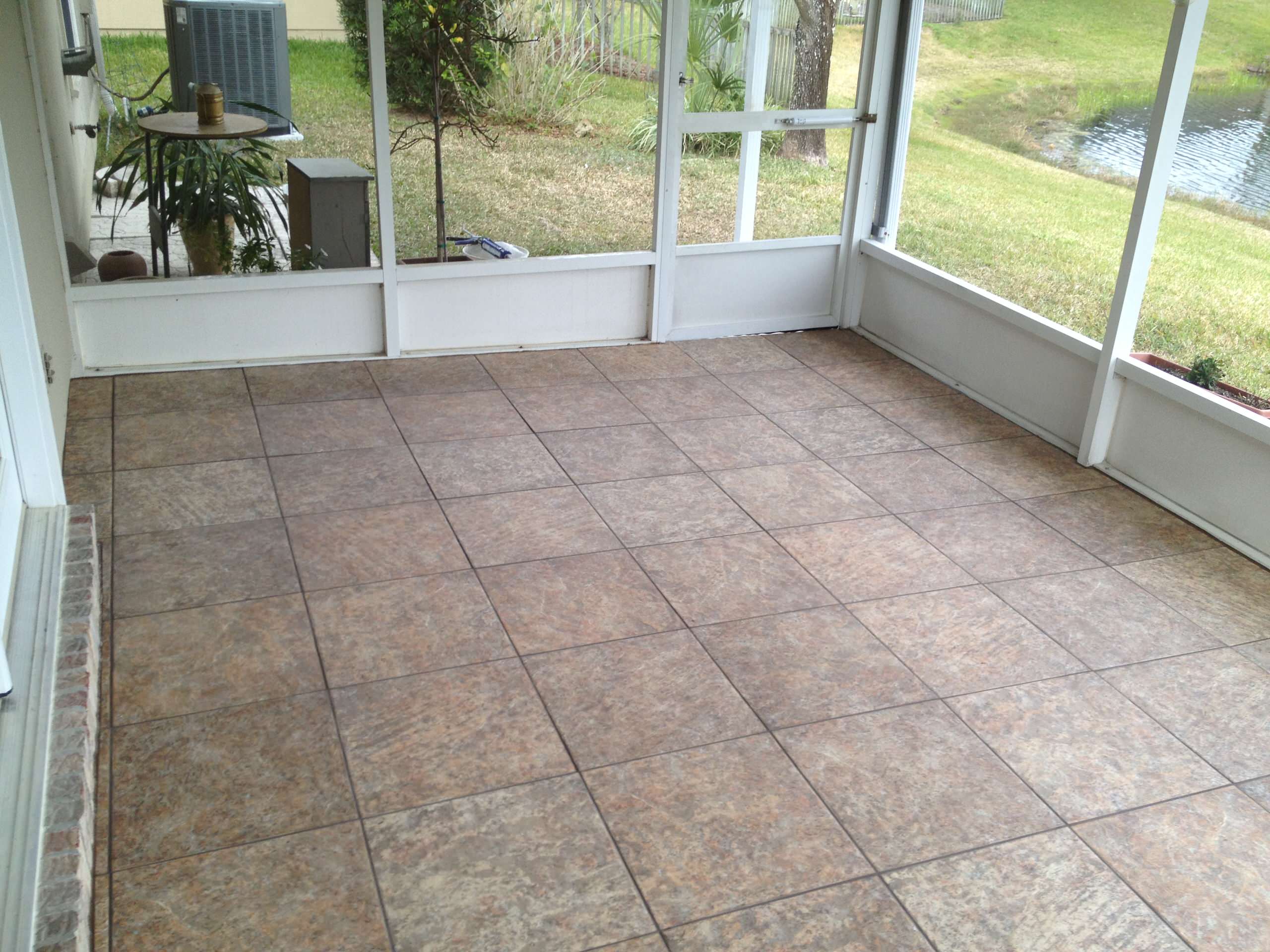 Lanai Tile Floor Houzz Lanai Tile Floor Houzz