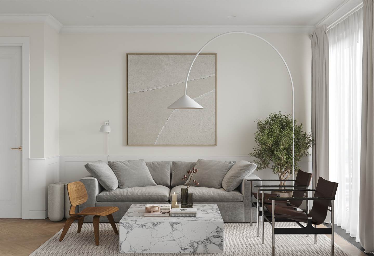 ЖК "Portland", 83 квадратных метра.