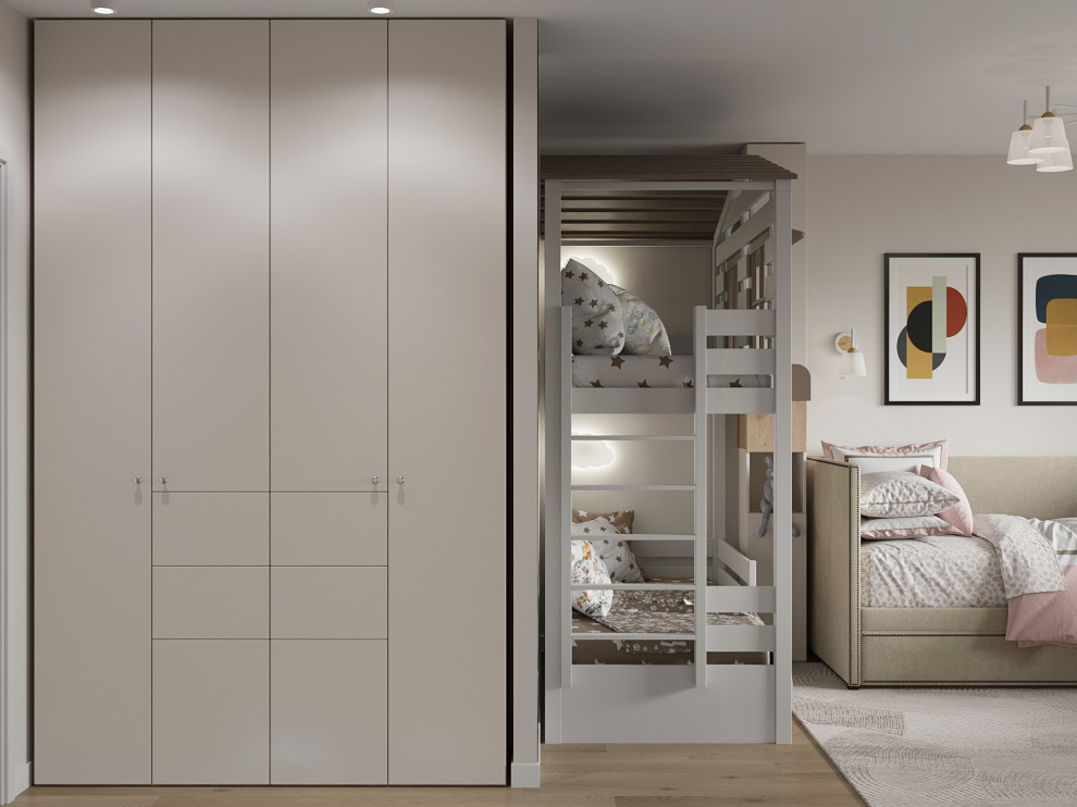 ЖК Новое Купчино, 105м.кв. Современный стиль