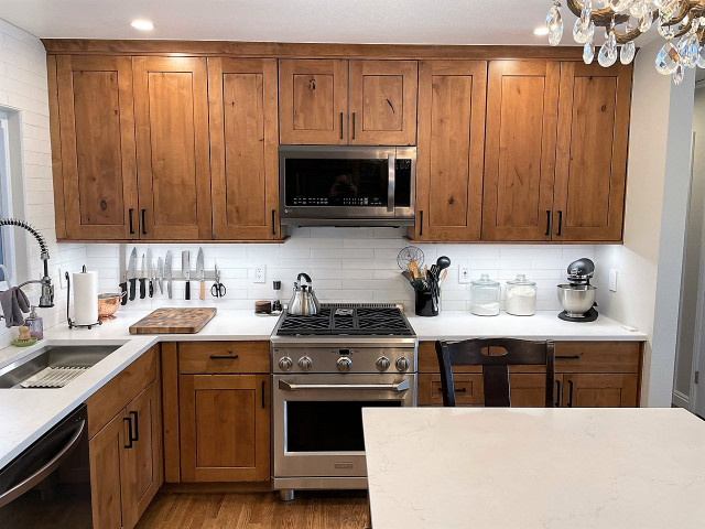 Kitchen Remodel, Rustic Alder, Aurora, CO rustic-kitchen