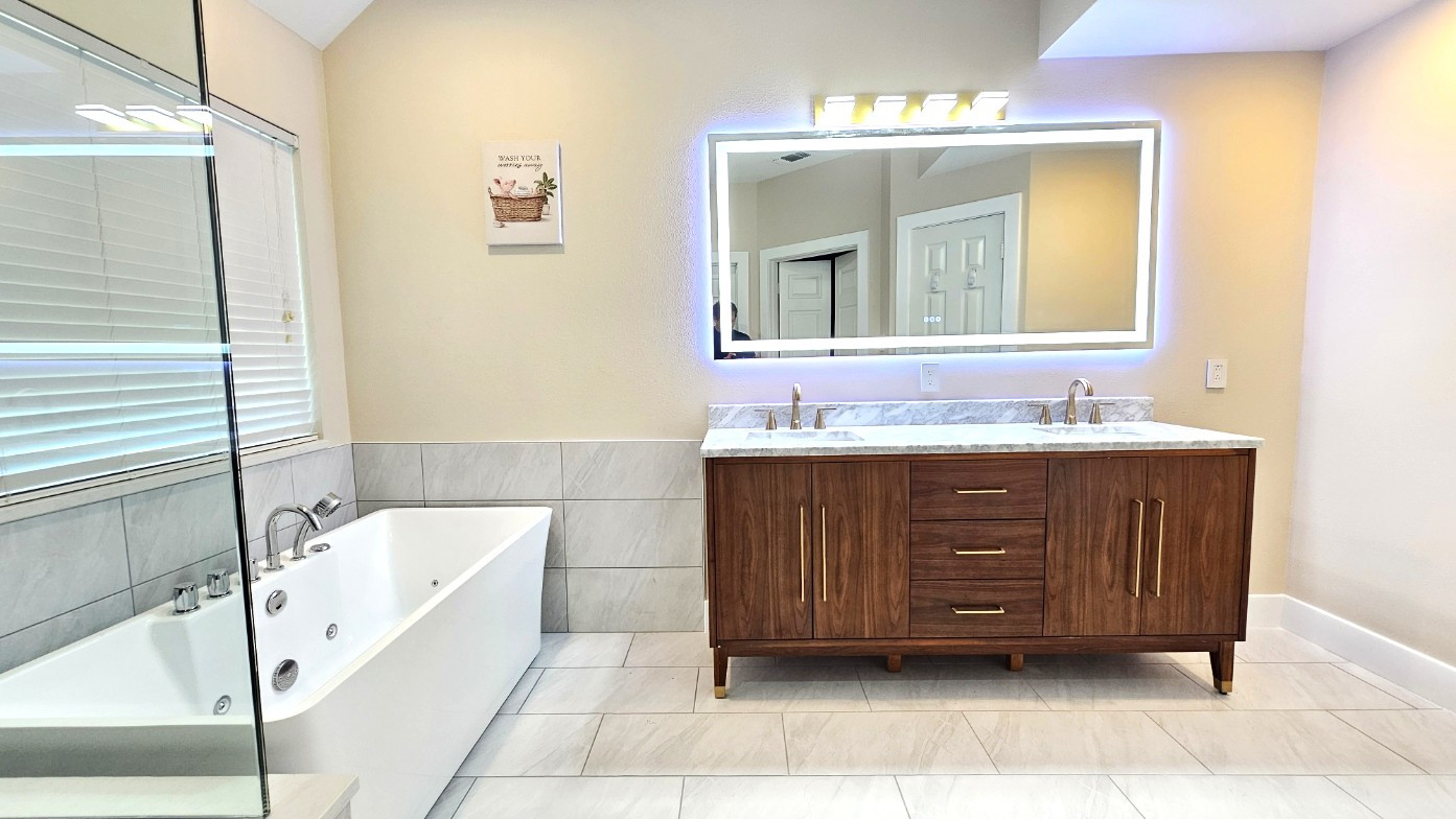 McKinney TX - Master Bathroom Remodel