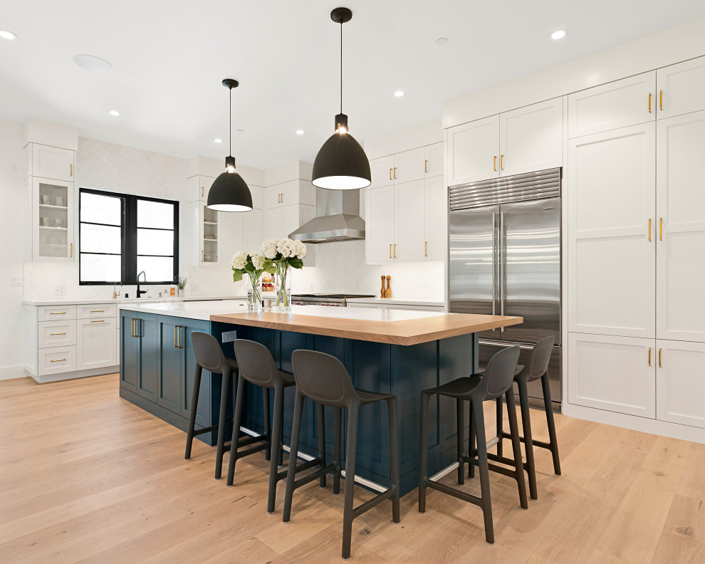 Menlo Park Transitional - Transitional - Kitchen - San Francisco - by ...