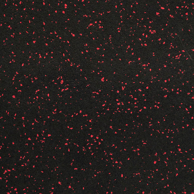 Roppe Recoil 3 8 Puzzle Fit Rubber Floor With 10 Red Chips Roppe Recoil 3 8 Puzzle Fit Rubber Floor With 10 Red Chips
