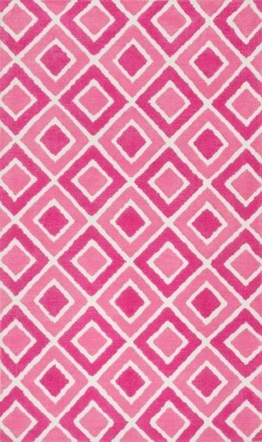 Loloi Rugs Zoey Collection Pink, 2'x3'