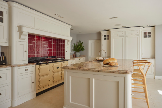 Red Brick Kitchen rustic-kitchen