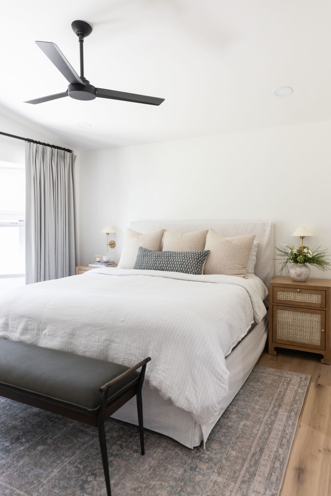 Inspiration for a transitional bedroom remodel in Phoenix