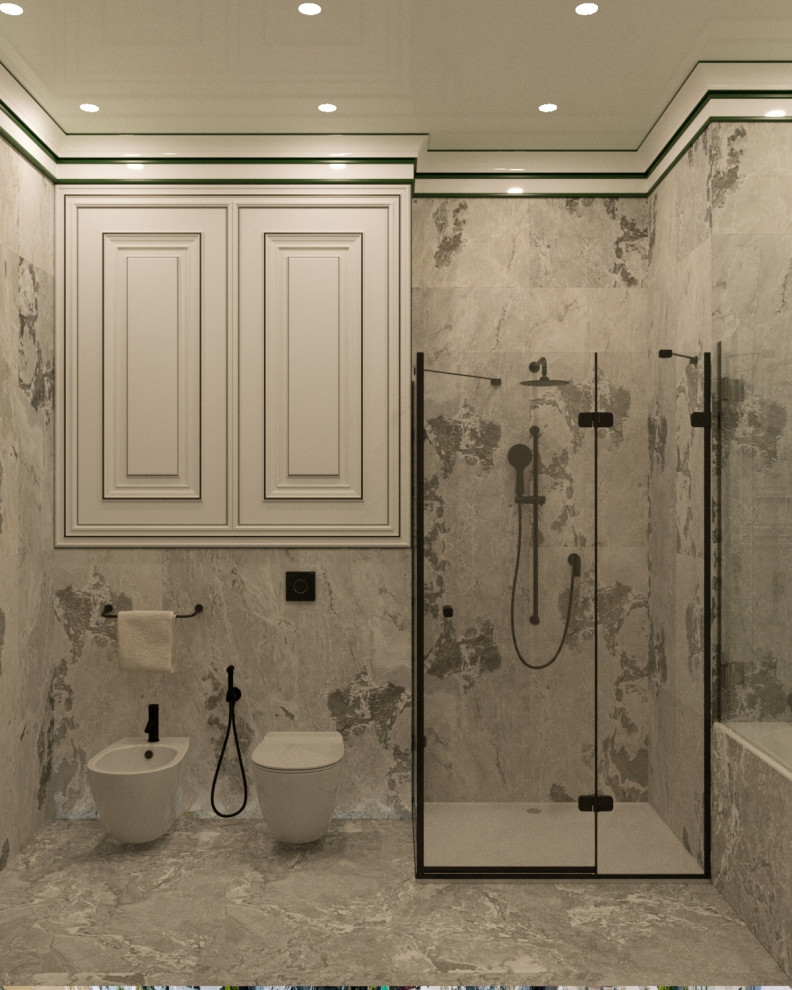 Ванная ЖК Суббота "Пальмовая ветвь"