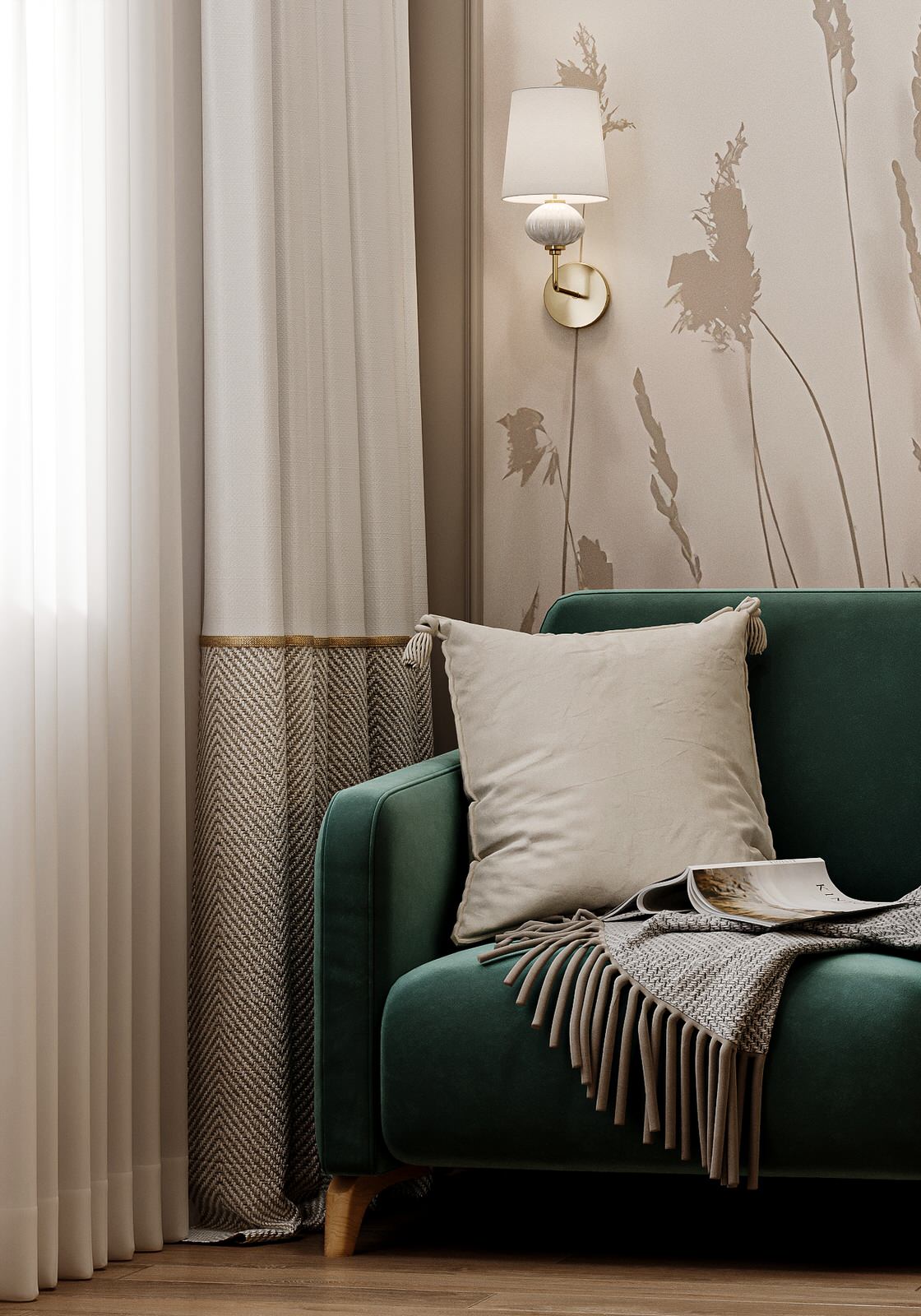 Интерьер квартиры в ЖК "Все свои"