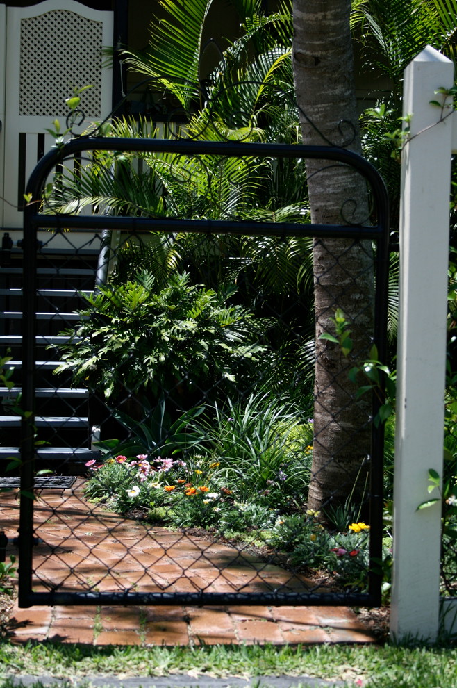 Eclectic garden in Brisbane.