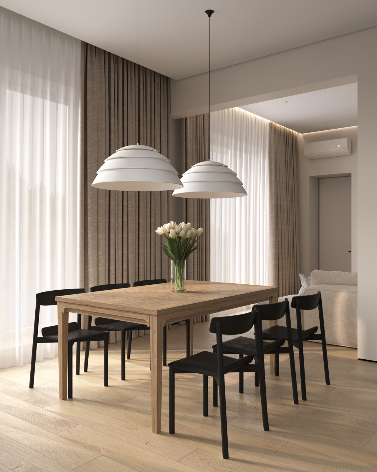 Коттедж в Мытищах, д. Шолохово — современный стиль с элементами минимализма