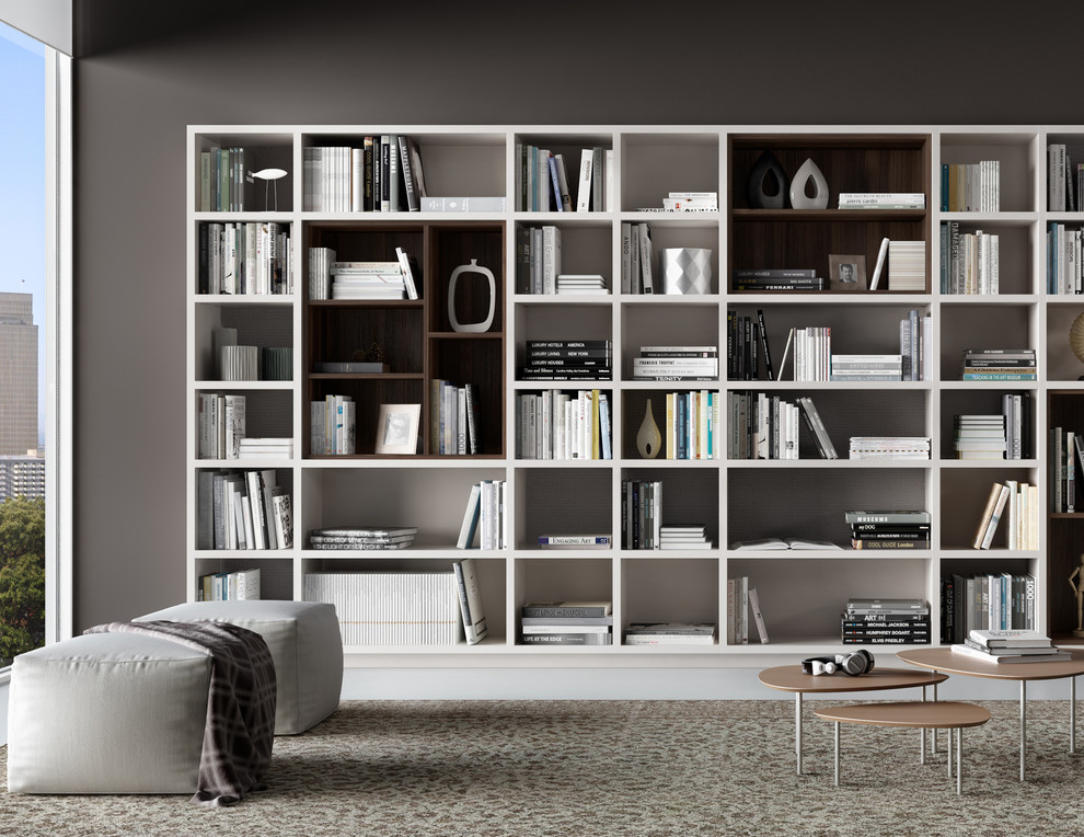Inspiration for a transitional home design remodel in Miami