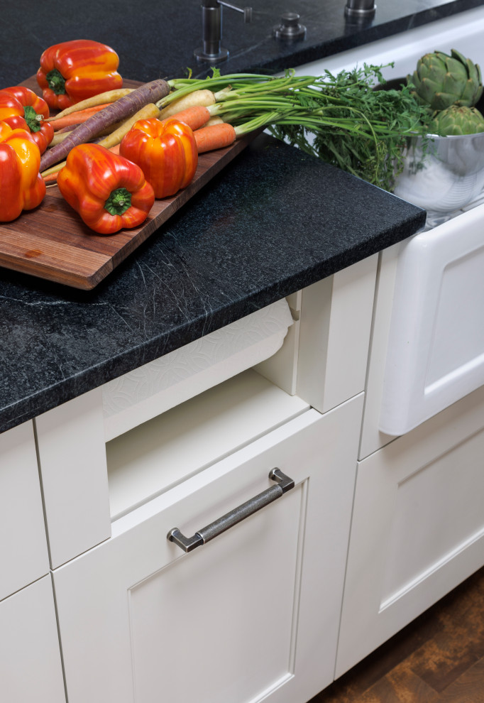 Inspiration for a transitional kitchen remodel in Denver