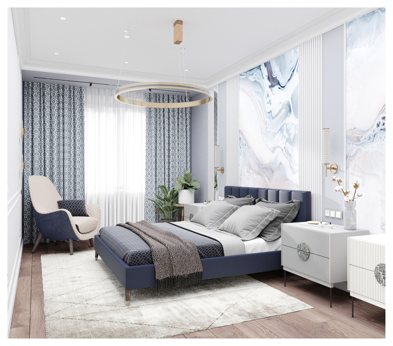 Квартира молодой девушки в Scandis