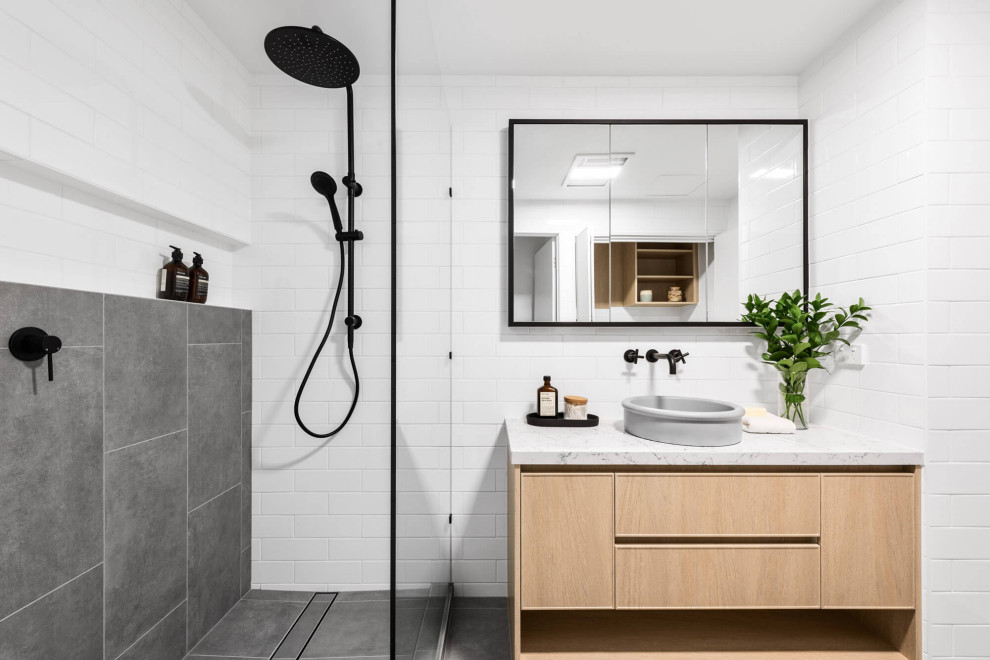 Modernes Badezimmer in Melbourne