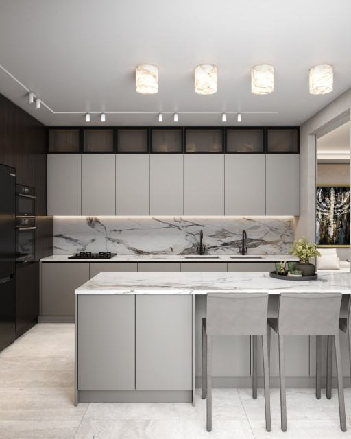 JE APARTMENT contemporain-cuisine