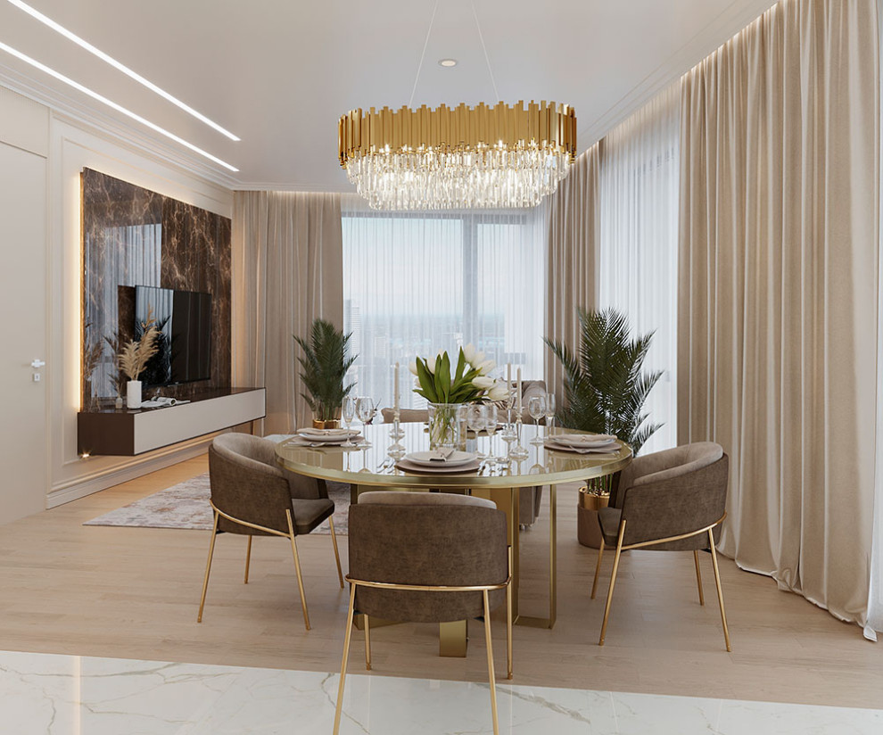 ДИЗАЙН ИНТЕРЬЕРА КВАРТИРЫ В ЖК WELLTON PARK (ВЕЛТОН ПАРК), 59 КВ.М.