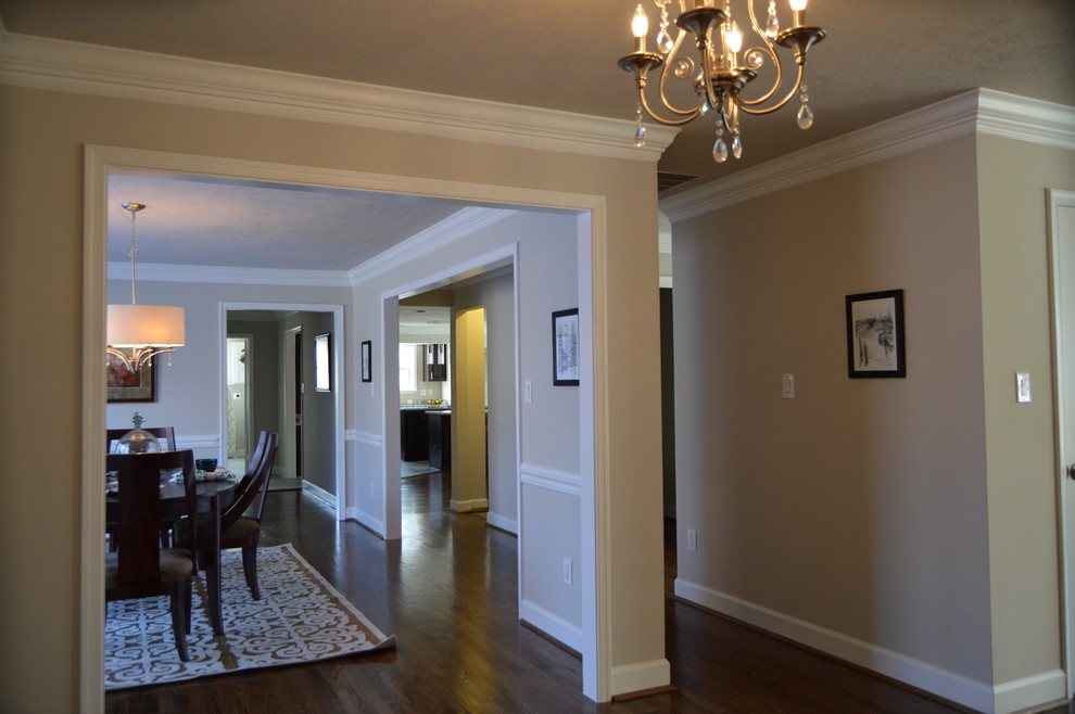 Entryway - transitional entryway idea in DC Metro