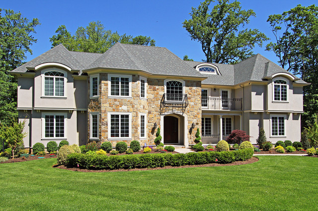 French country colonial house 