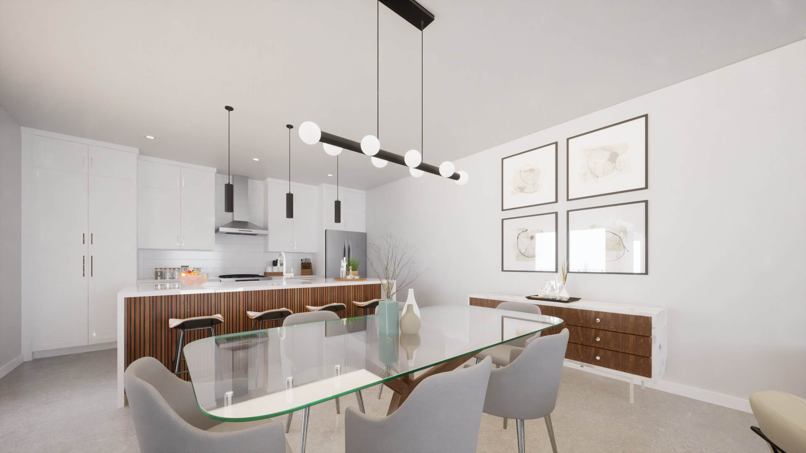 Modern Duplex Unit A