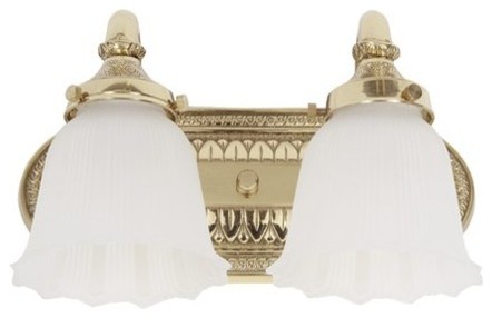 Victorian Bathroom Vanity Lighting cast brass 2-light bathroom vanity light, polished brass Victorian Bathroom Vanity Lighting cast brass 2-light bathroom vanity light, polished brass