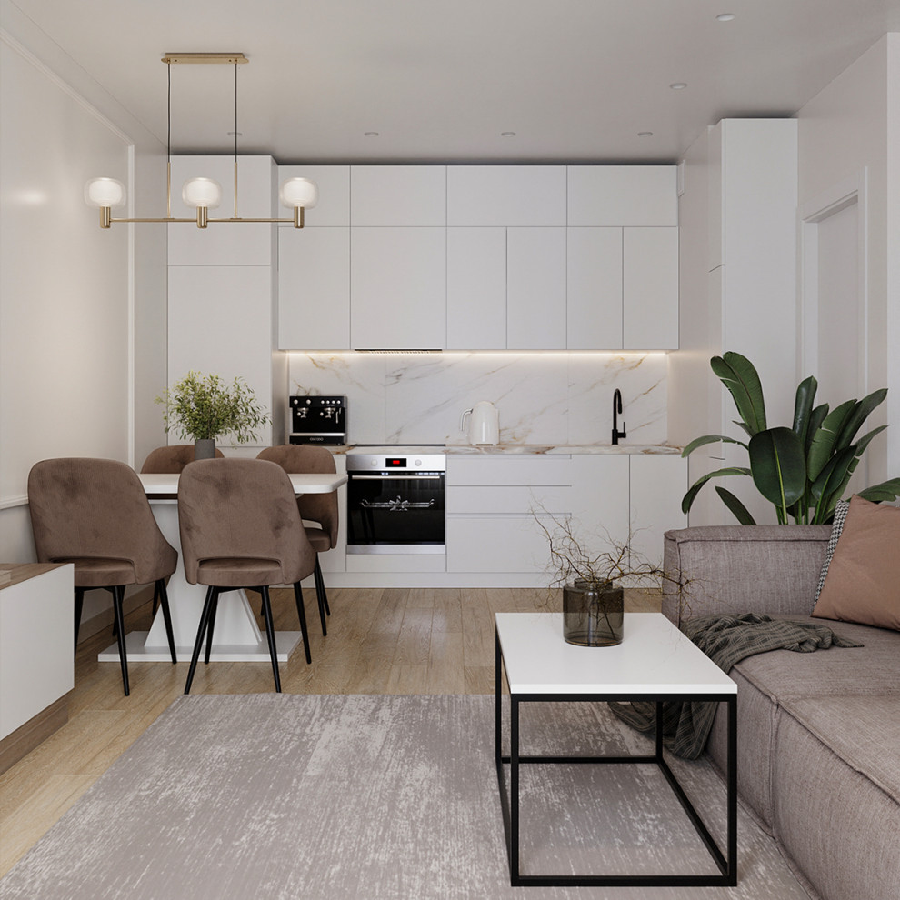 Дизайн-проект однокомнатной квартиры в ЖК "Модум")