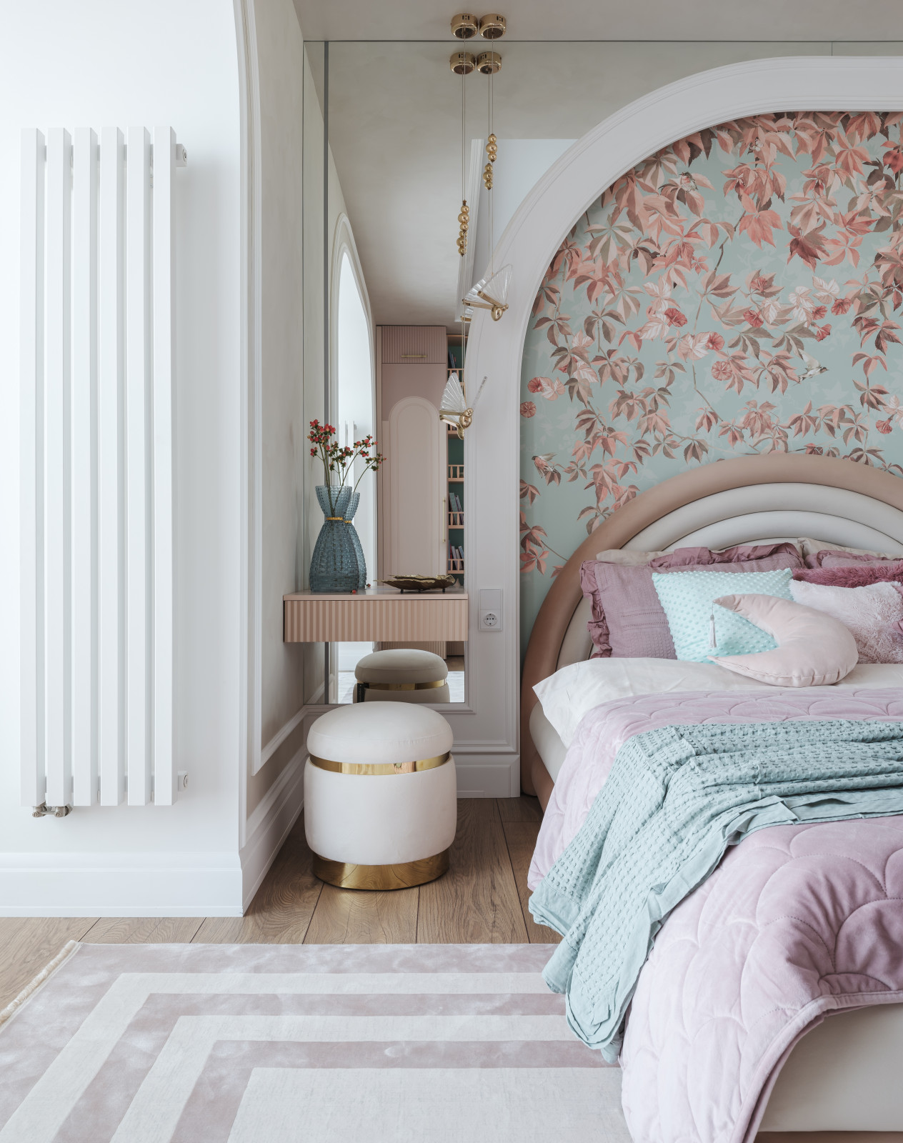 Реализация современной четырехкомнатной квартиры площадью 170 м²