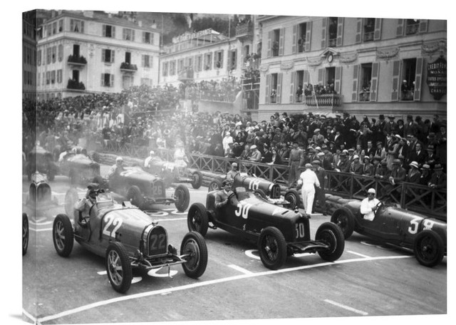 1932 Maserati 8C 2500 at Monaco Grand Prix Photo Poster Formula 1
