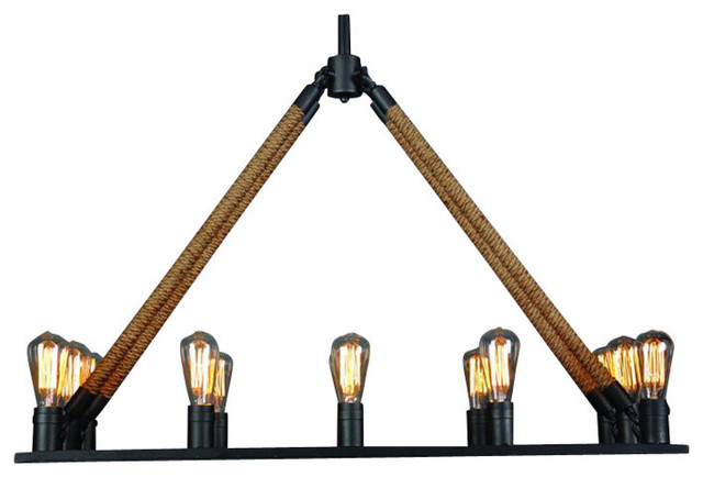 yosemite home decor fescue 12 light chandelier in iron black industrial chandeliers - Yosemite Home Decor yosemite home decor fescue 12 light chandelier in iron black industrial chandeliers - Yosemite Home Decor
