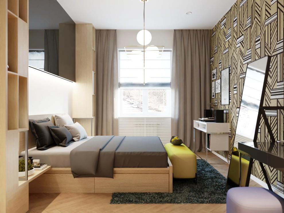 Двухкомнатная квартира на ул. Советская в стиле mid-century