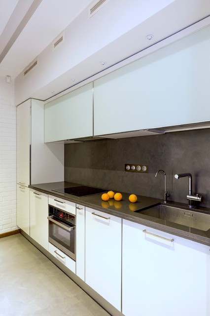Футурама | Futurama | 44 м2 contemporary-kitchen