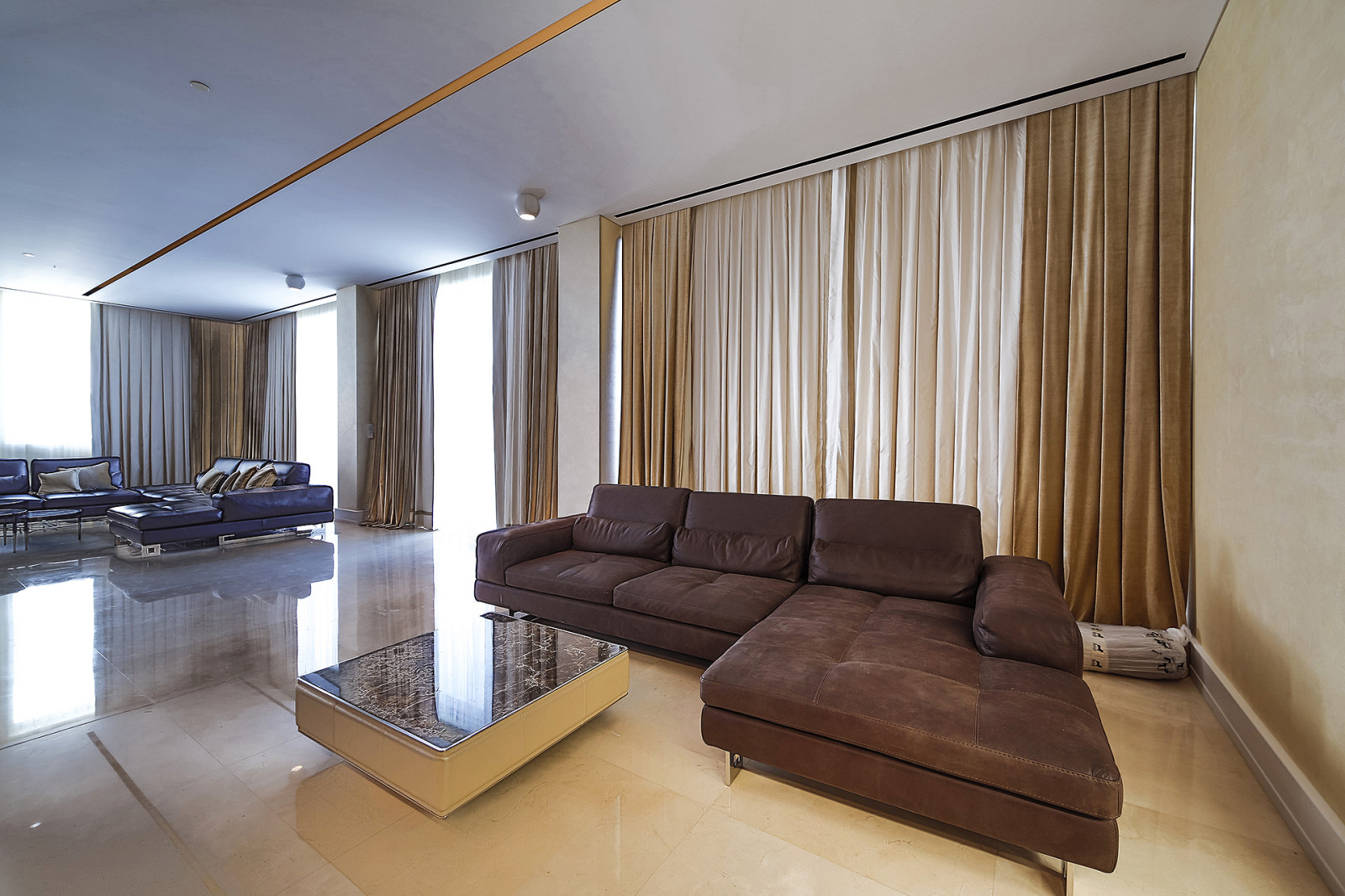 The interior of the Olympic Plaza. Cyprus.Limassol.