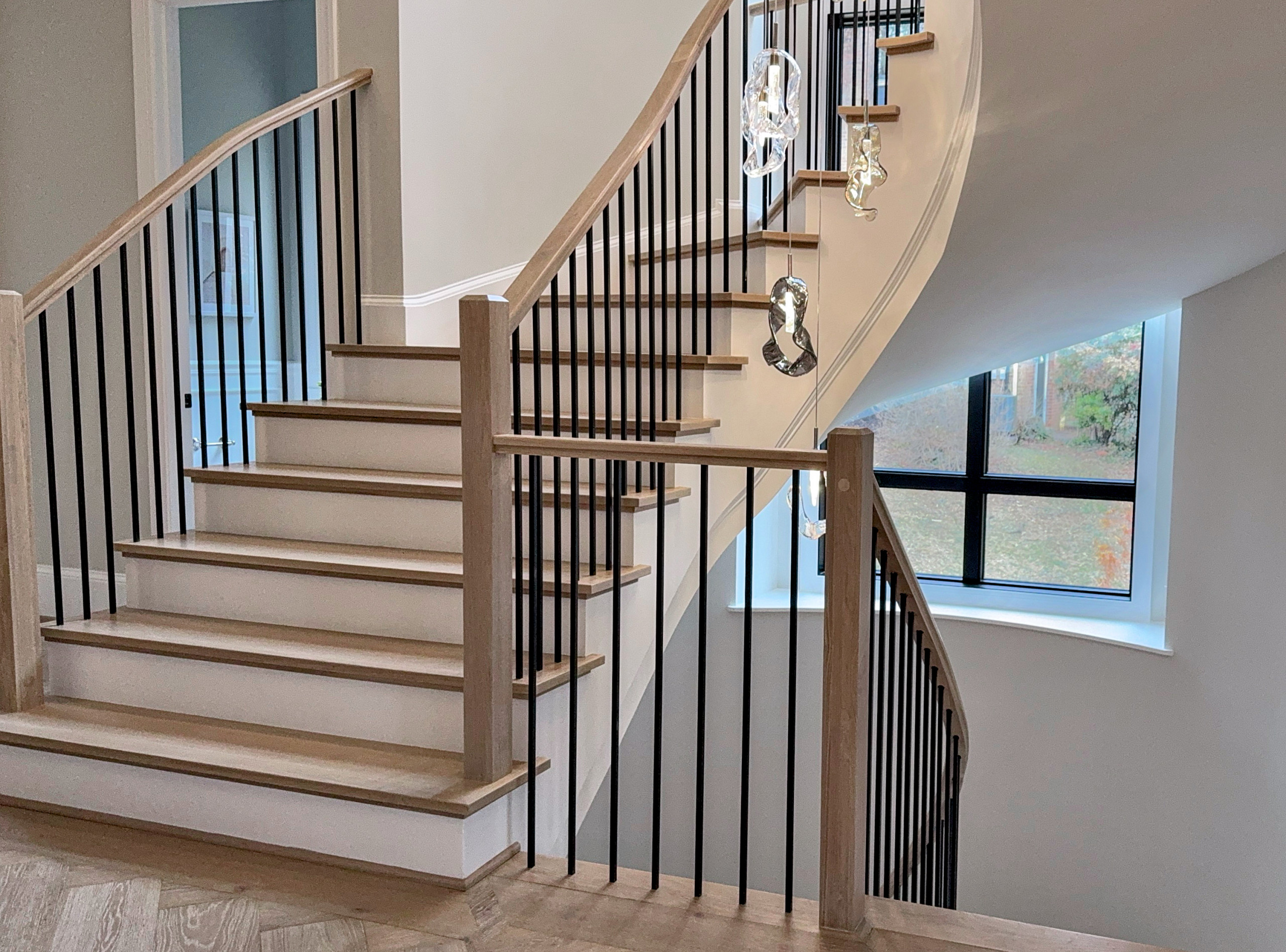 Project #150 | Contemporary White Oak Curve