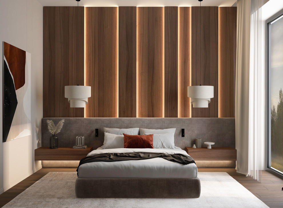 Спальня в загородном доме