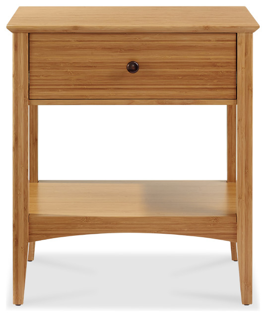 Willow 1 Drawer Nightstand, Caramelized