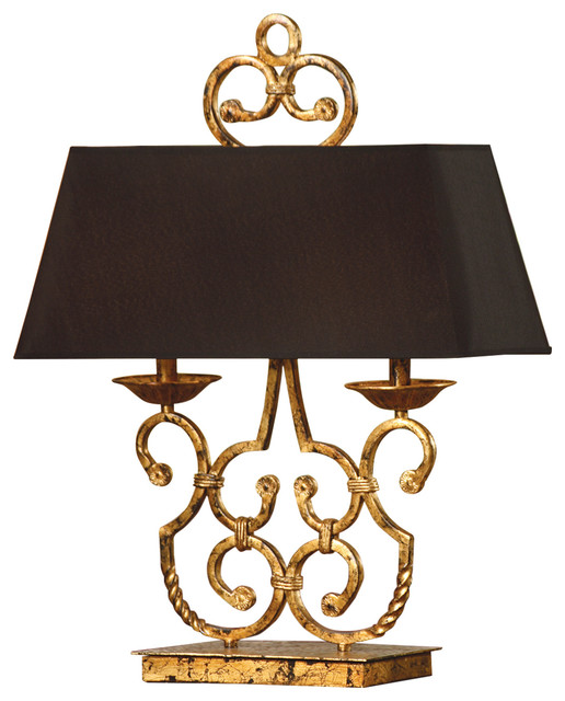 Charleston Twin Light Lamp Mediterranean Table Lamps by Crestview