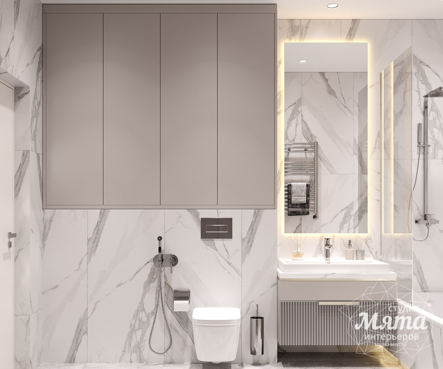 Дизайн интерьера четырёхкомнатной квартиры