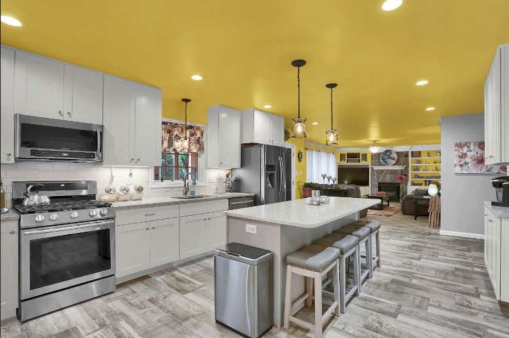 Kitchen - transitional kitchen idea