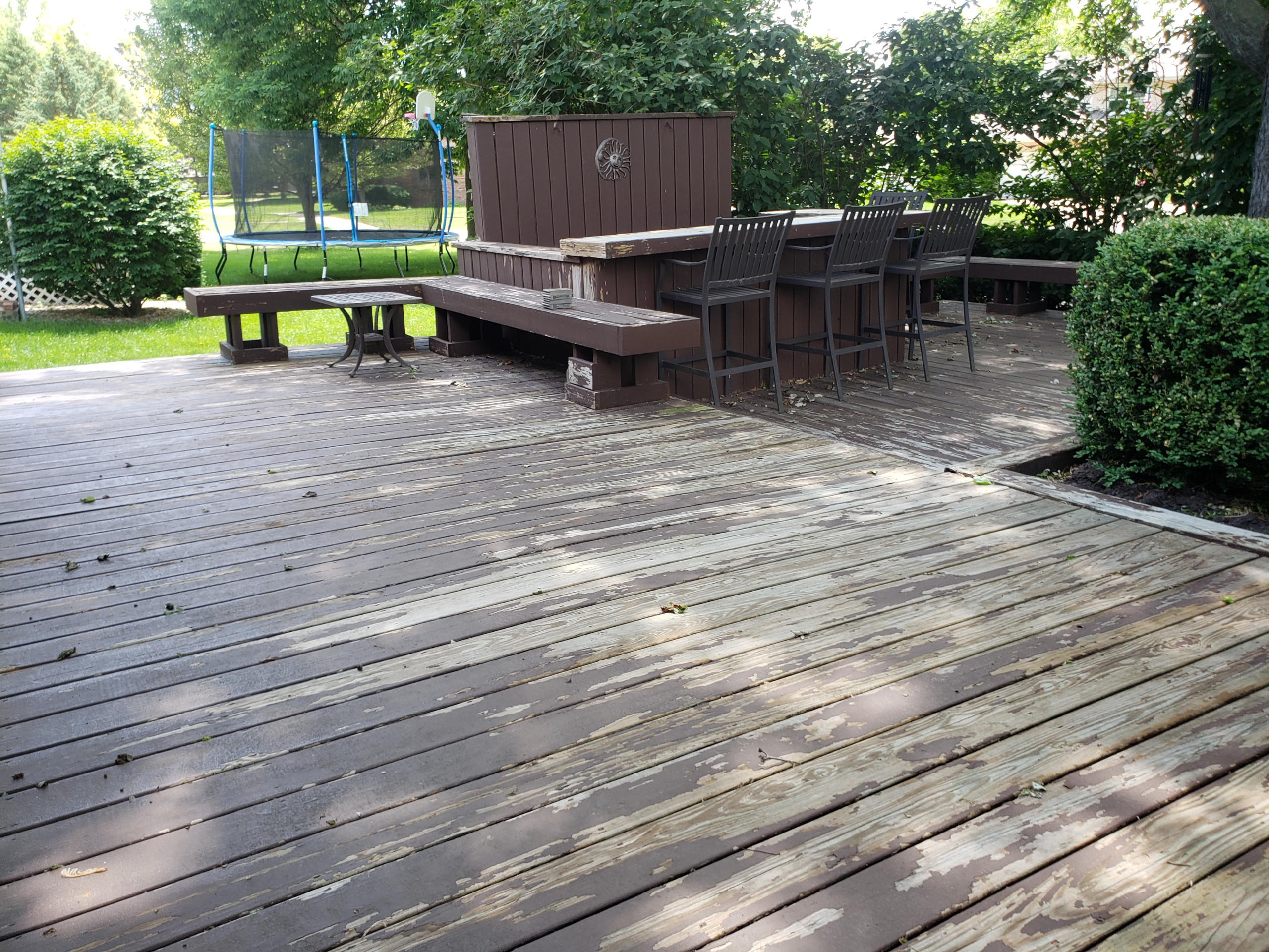 Attached Deck Remodel Savoy