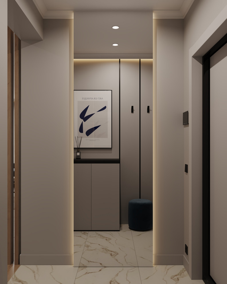 Кухня-гостиная (четырехкомнатная квартира в ЖК "Илмари", Пенза)