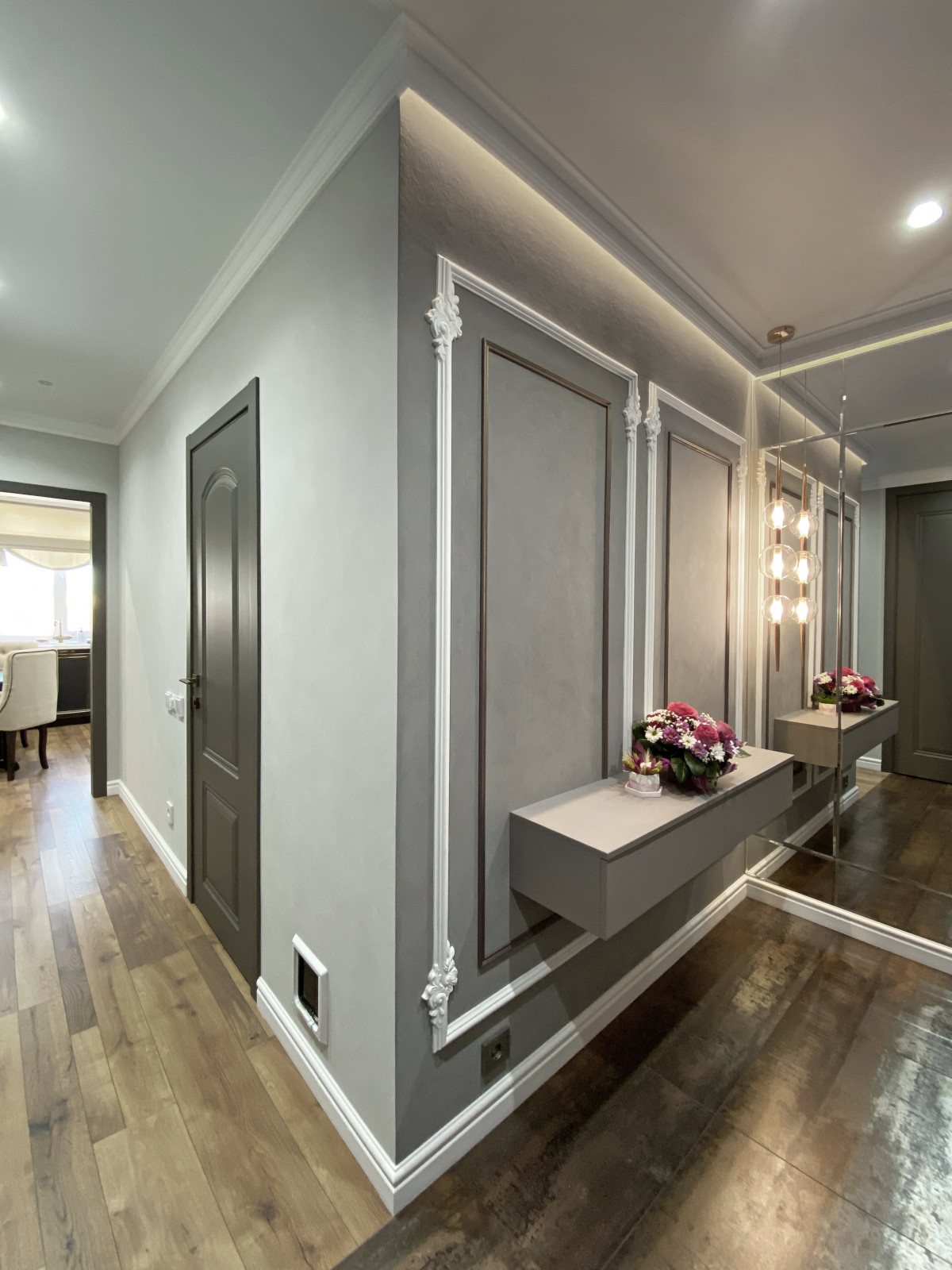 2-х комнатная квартира в современной классике. ЖК «MATRЁSHKA city», Ижевск