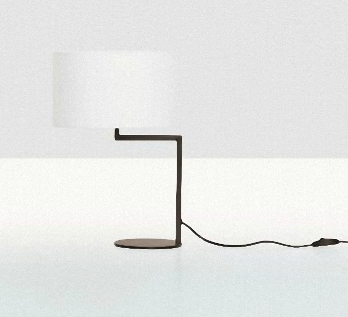 Modern Simple Fabric Shade Table lamp