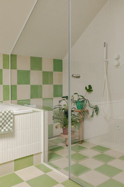 The Brockley House eclectic-bathroom